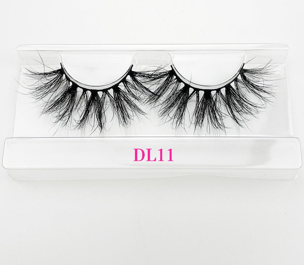 Three-dimensional Multi-layer Eyelashes 25mm3D False Eyelashes Mink Thick Fluffy