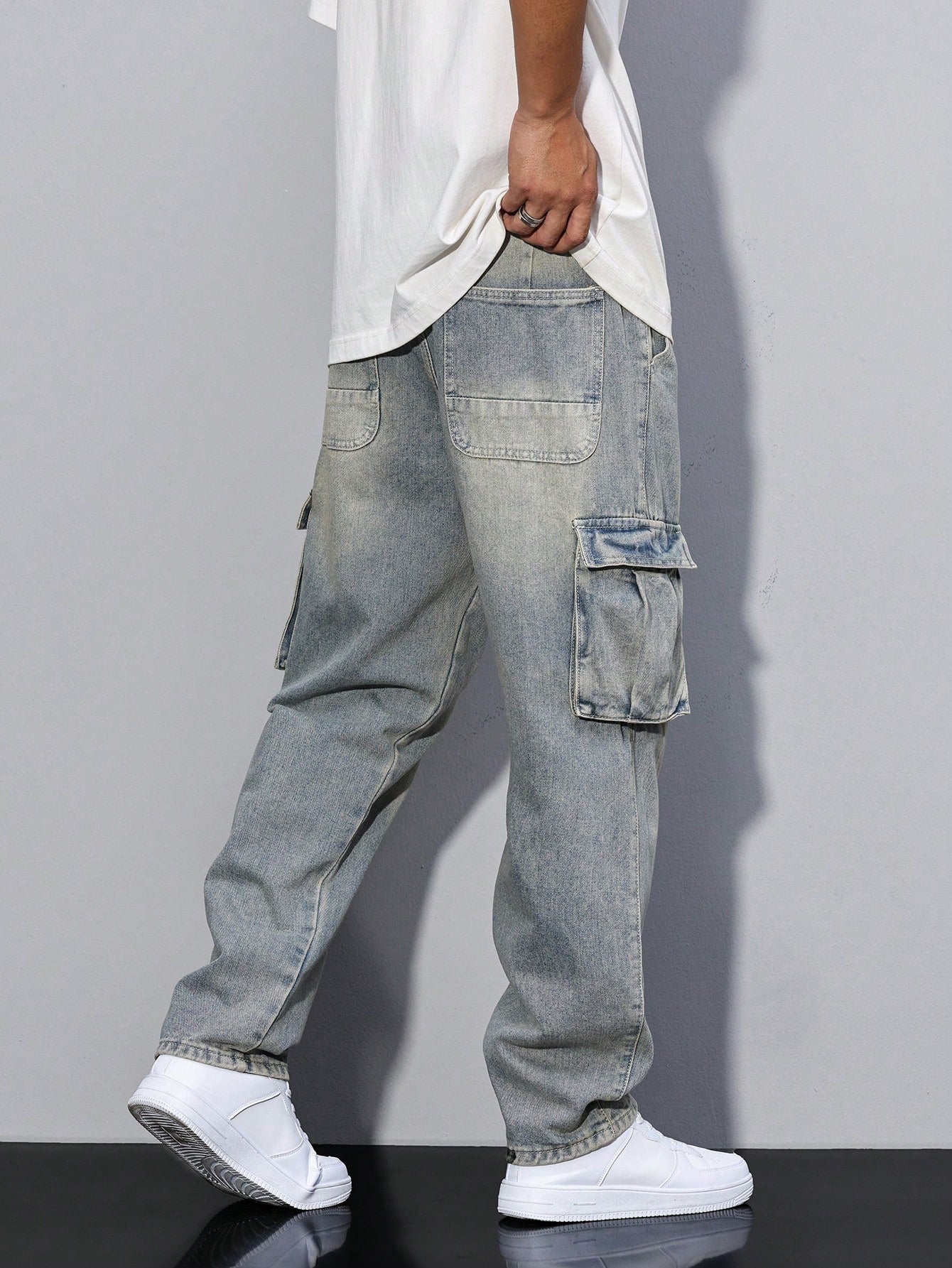 Men's Jay Cargo Denim Jeans