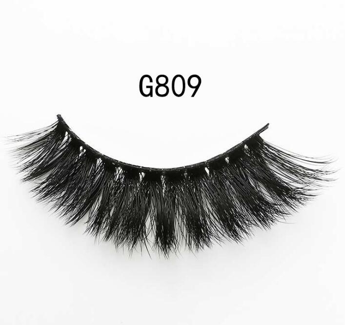 5 Pairs 3D Mink Lashes Thickness False Eyelashes