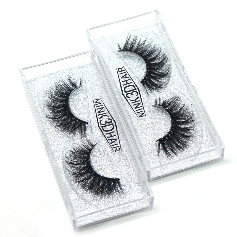 3D Mink Hair Three-dimensional Multi-layer Thick Cross Eyelash