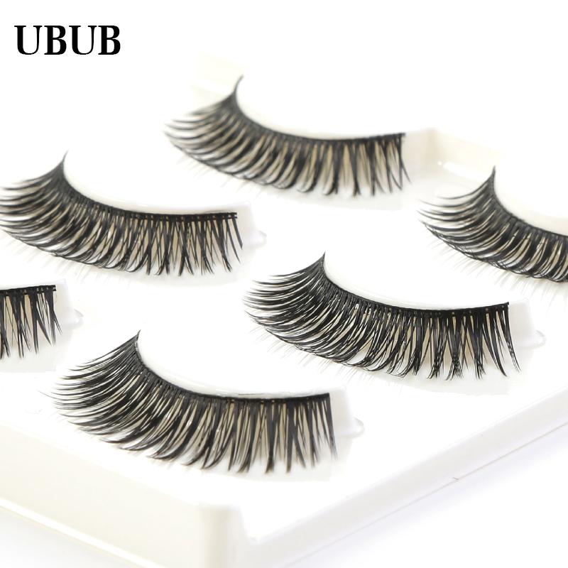 3 Pairs Professional Hand Made Soft Eyelash Charming Natural Long False Eyelashes Extensions Sexy Eye lashes Makeup Beauty Tools