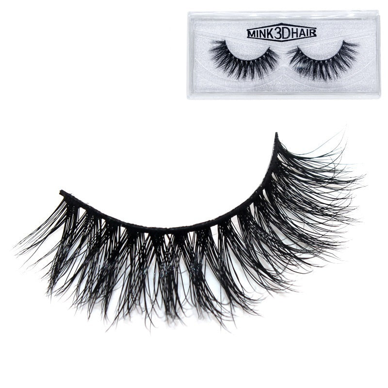 3D Mink Hair Three-dimensional Multi-layer Thick Cross Eyelash