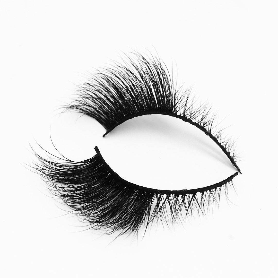 European And American Natural Short Mink False Eyelashes