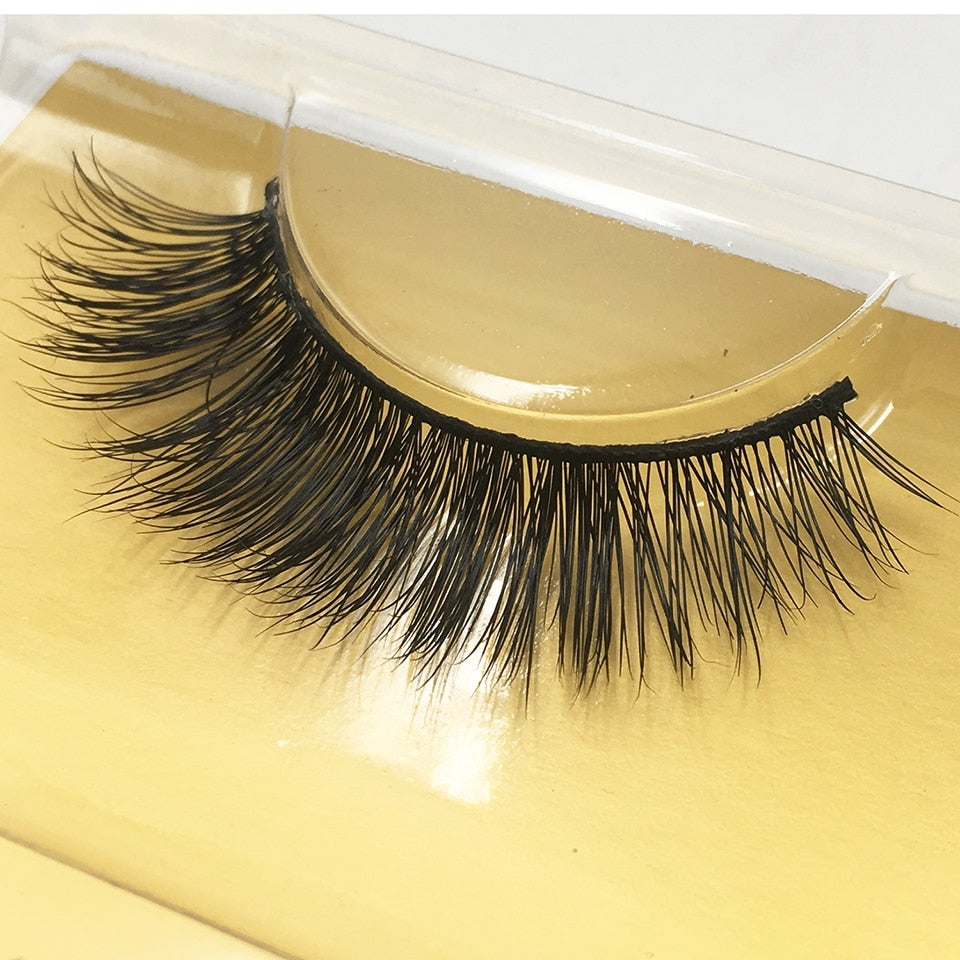 Natural Lashes Lightweight 100% Mink False Eyelashes Maquillaje Suppliers New Dramatic Eye Lashes