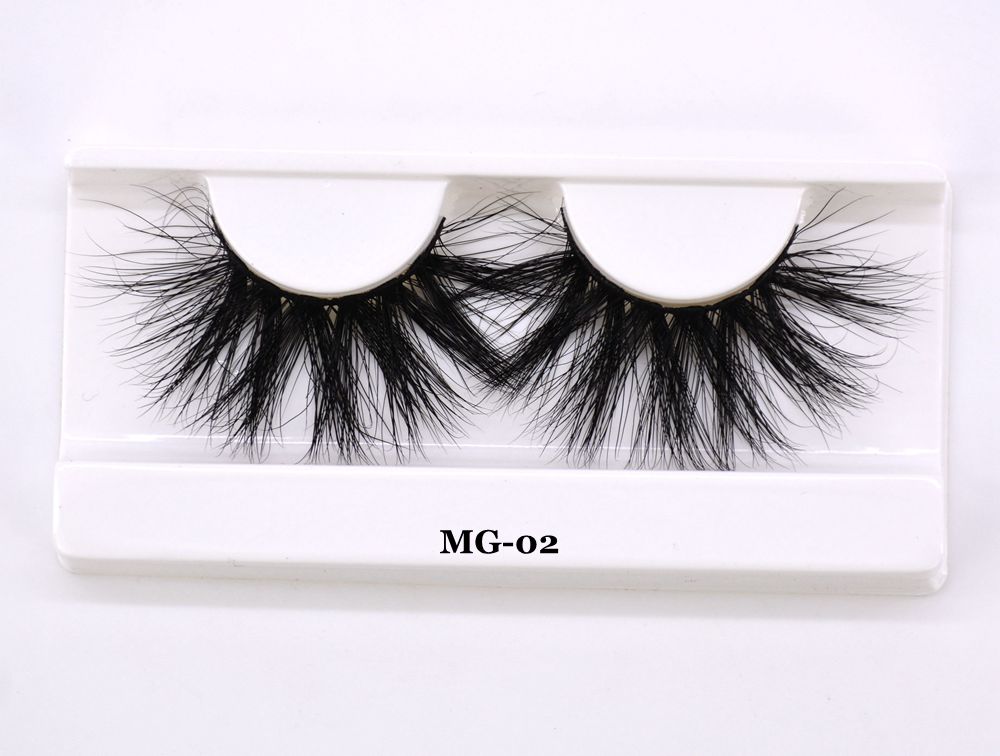 NEW 25mm Long 3D mink lashes extra length mink eyelashes Big dramatic Mink Lashes 100% Cruelty free Handmade thick false eyelash