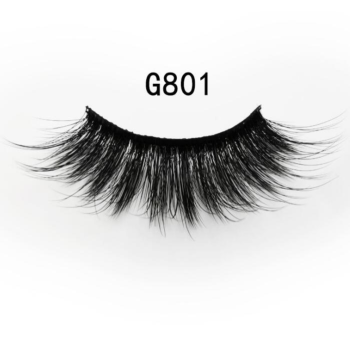 5 Pairs 3D Mink Lashes Thickness False Eyelashes