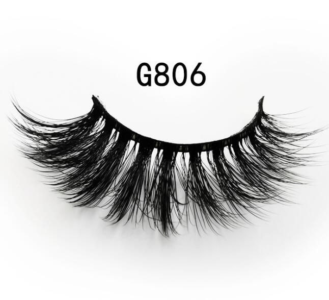 5 Pairs 3D Mink Lashes Thickness False Eyelashes