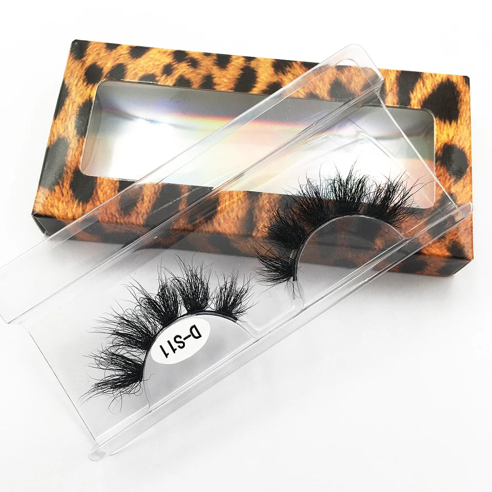 RED SIREN Mink Lashes Real Mink Hair Messy Fluffy Lashes Short Soft Natural Eyelashes Mink Eye Lashes Makeup Mink Eyelashes