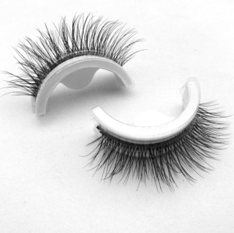 Repeatable Glue-free Self-adhesive False Eyelashes