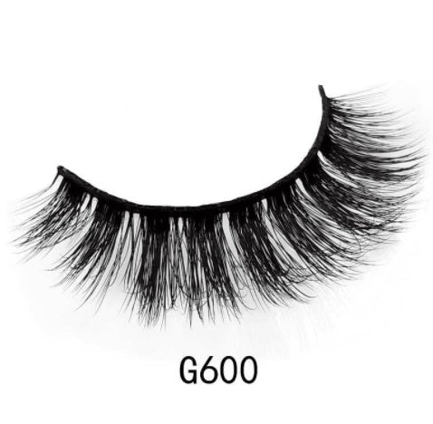 Five Pairs Of 3D False Eyelashes G800 Thick  Mink False Eyelashes