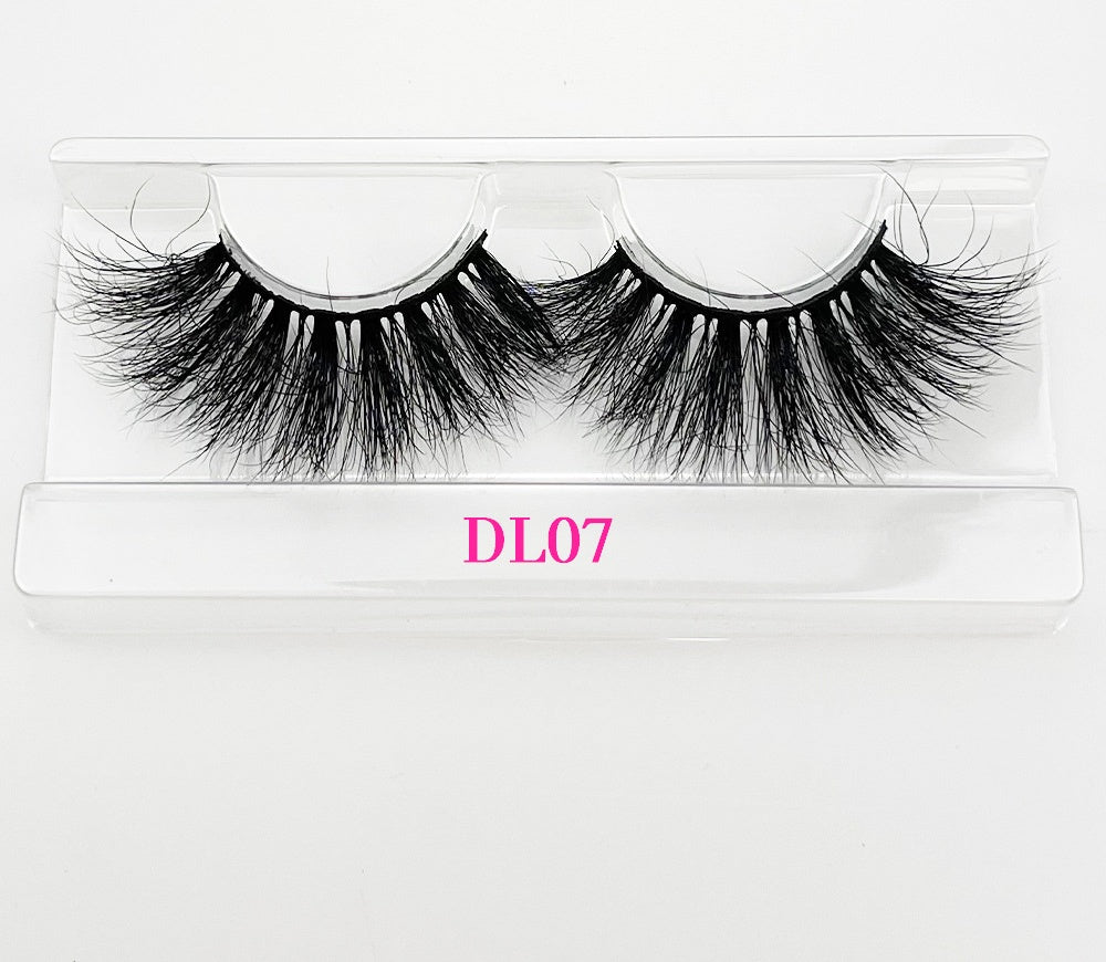 Three-dimensional Multi-layer Eyelashes 25mm3D False Eyelashes Mink Thick Fluffy