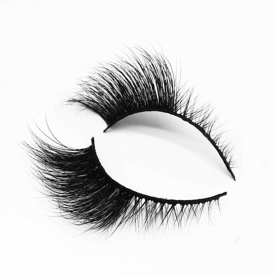 European And American Natural Short Mink False Eyelashes